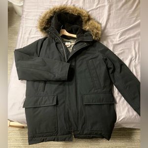 Gap Men Quilted Parka Jacket, Puffer Parka